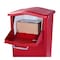 Architectural Mailboxes Architectural Mailboxes Elephantrunk Aluminum Parcel Drop, 6900R, Red, Extra Large Capacity 6900R - alternate 3